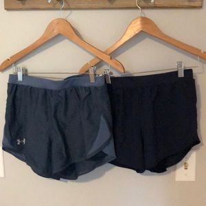 UnderArmour FlyBy Athletic Shorts Bundle